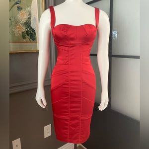 Lady in Red ! Bebe dress